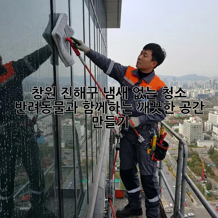 창원 진해구 냄새 없는 청소: 반려동물과 함께하는 깨끗한 공간 만들기
